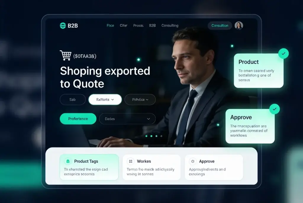 Funcionalidades clave de un ecommerce B2B: carrito a cotización